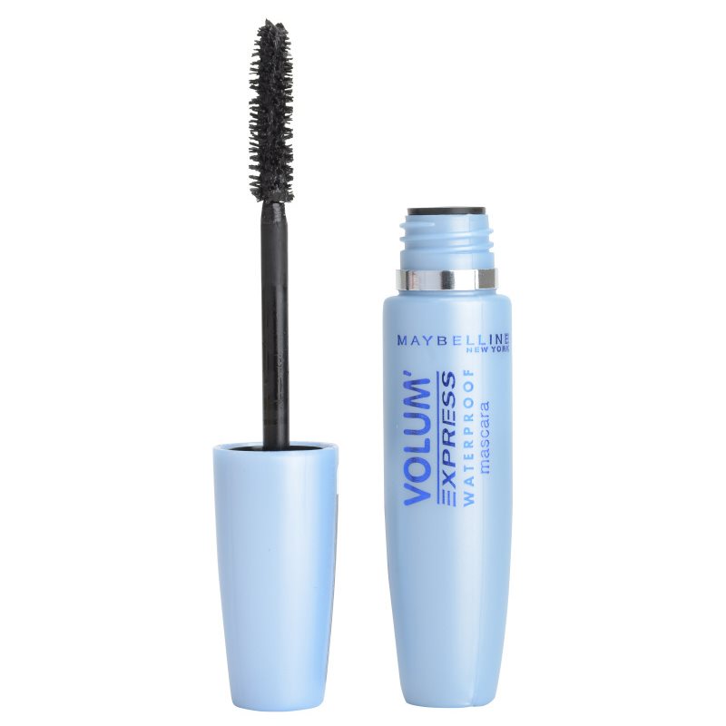 Maybelline New York Volum´ Express Mascara Waterproof Per Ciglia 3 Volte Più Luminose Colore Black 8.5 Ml