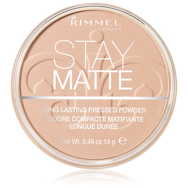 Rimmel Stay Matte Cipria Colore 003 Peach Glow 14 G
