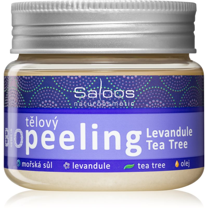 Saloos Bio Peeling Lavender & Tea Tree Scrub Corpo 140 Ml