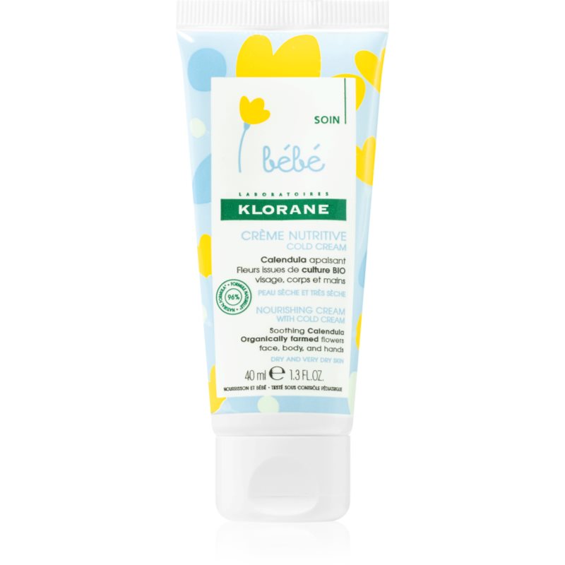 Klorane Bébé Nutrition Crema Nutriente Per Bambini 40 Ml