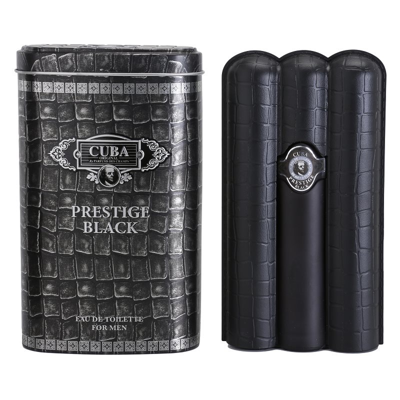Cuba Prestige Black Eau De Toilette Per Uomo 90 Ml