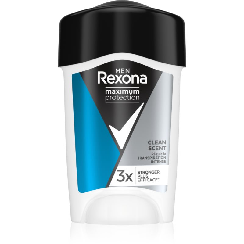 Rexona Maximum Protection Antiperspirant Antitraspirante In Crema Contro La Sudorazione Eccessiva Clean Scent 45 Ml