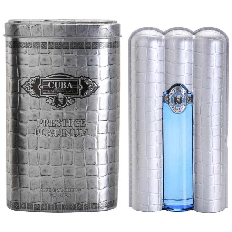 Cuba Prestige Platinum Eau De Toilette Per Uomo 90 Ml