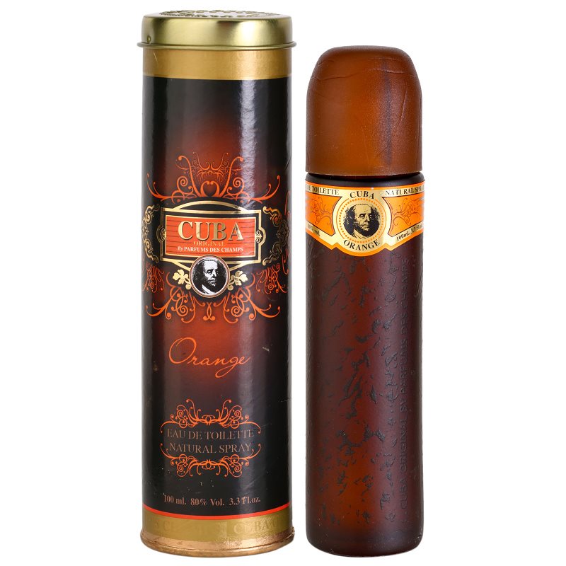 Cuba Orange Eau De Toilette Per Uomo 100 Ml
