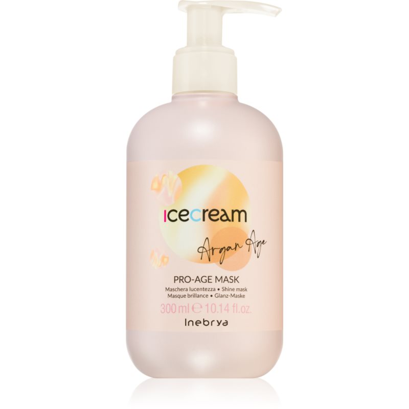 Inebrya Argan-Age Maschera Ricostruttore Per Capelli E Cuoio Capelluto 300 Ml