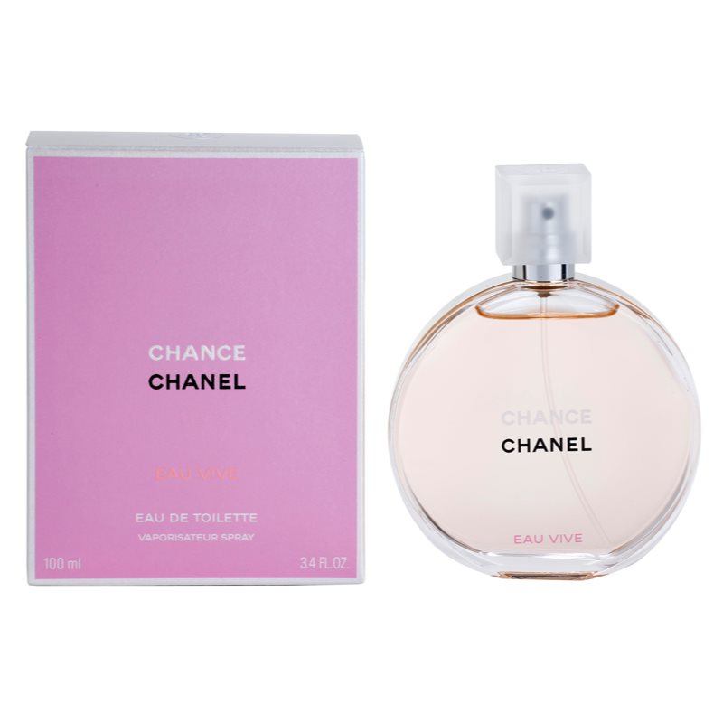 Chanel Chance Eau Vive Eau De Toilette Da Donna 100 Ml