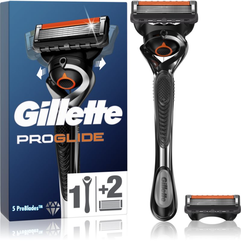 Gillette Proglide Rasoio + Lame Di Ricambio 2 Pz