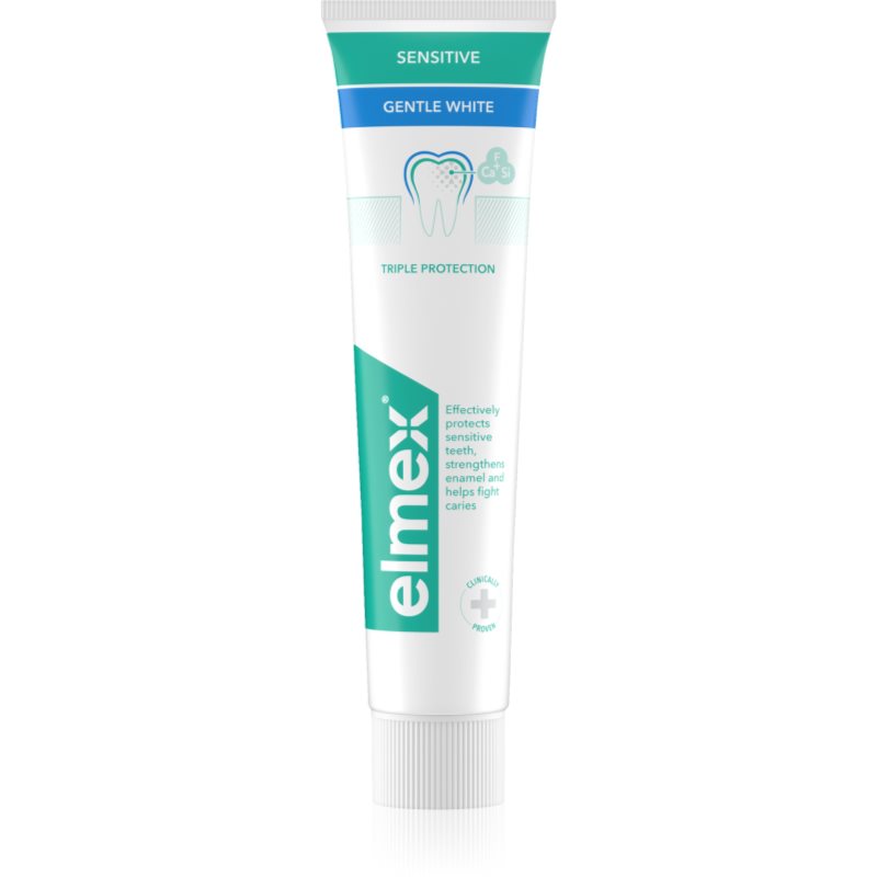 Elmex Sensitive Whitening Dentifricio Per Denti Bianchi Naturali 75 Ml