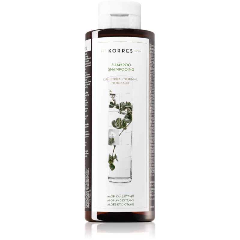 Korres Aloe & Dittany Shampoo Per Capelli Normali 250 Ml