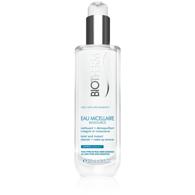 Biotherm Biosource Eau Micellaire Lozione Micellare Detergente Per Tutti I Tipi Di Pelle, Anche Quelle Sensibili 200 Ml