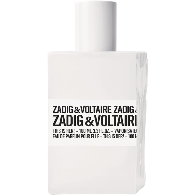 Zadig & Voltaire This Is Her! Eau De Parfum Da Donna 100 Ml