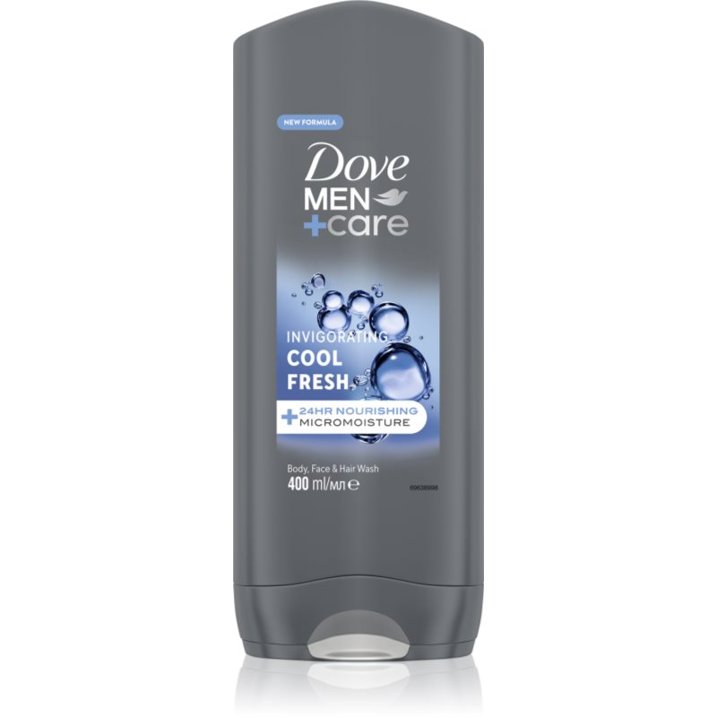 Dove Men+Care Cool Fresh Gel Doccia Per Corpo E Viso 400 Ml