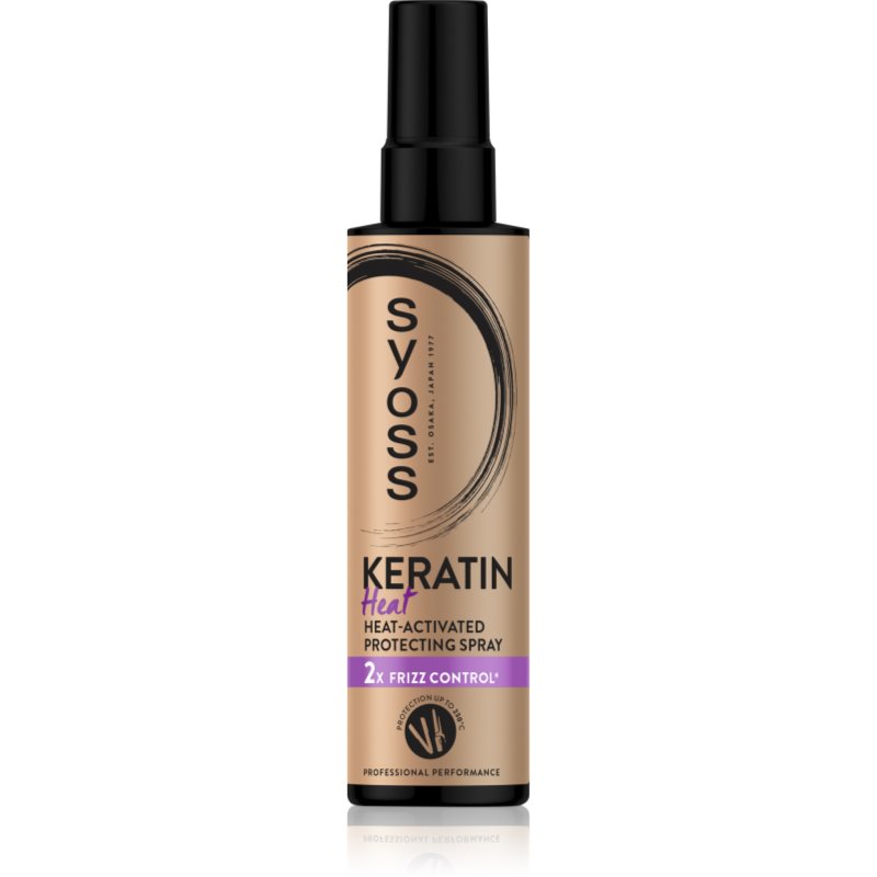 Syoss Keratin Spray Protettivo Per La Termoprotezione Dei Capelli 200 Ml