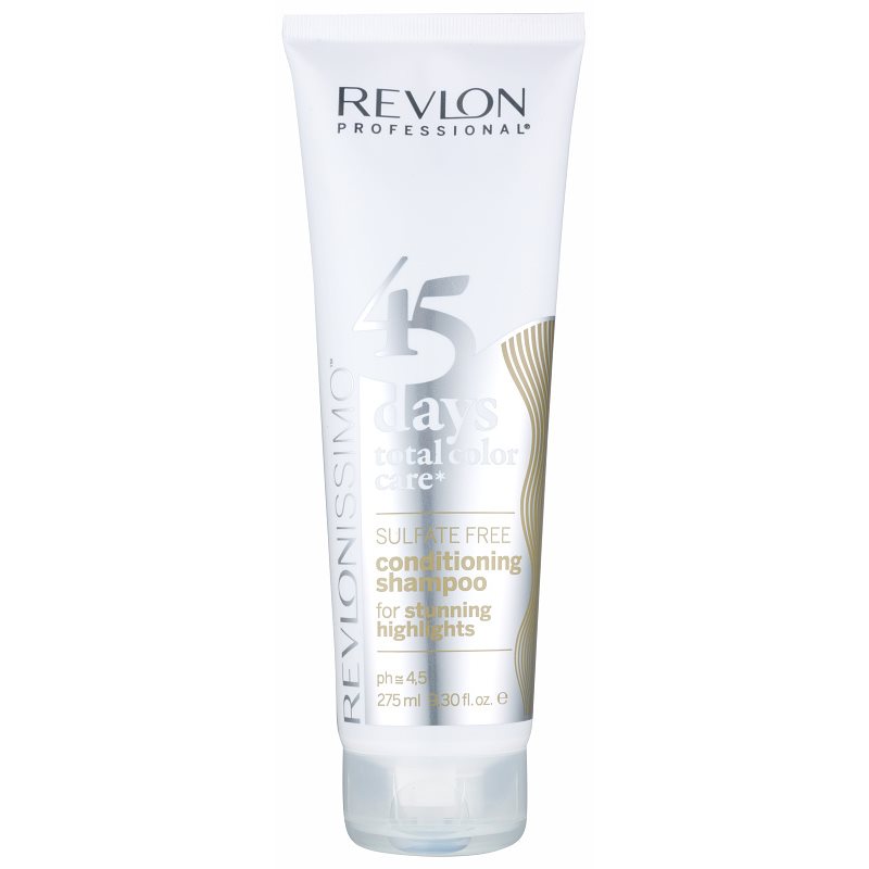 Revlon Professional Revlonissimo Color Care Shampoo E Balsamo 2 In 1 Per Capelli Con Mèches E Bianchi Senza Sulfati 275 Ml