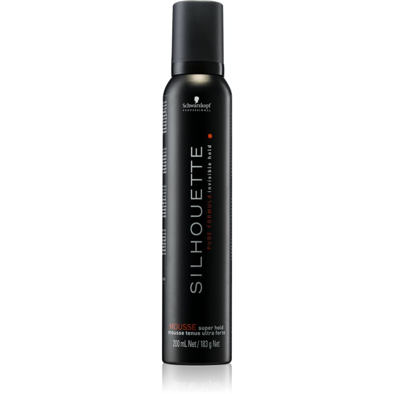Schwarzkopf Professional Silhouette Super Hold Schiuma Per Capelli Fissaggio Forte 200 Ml