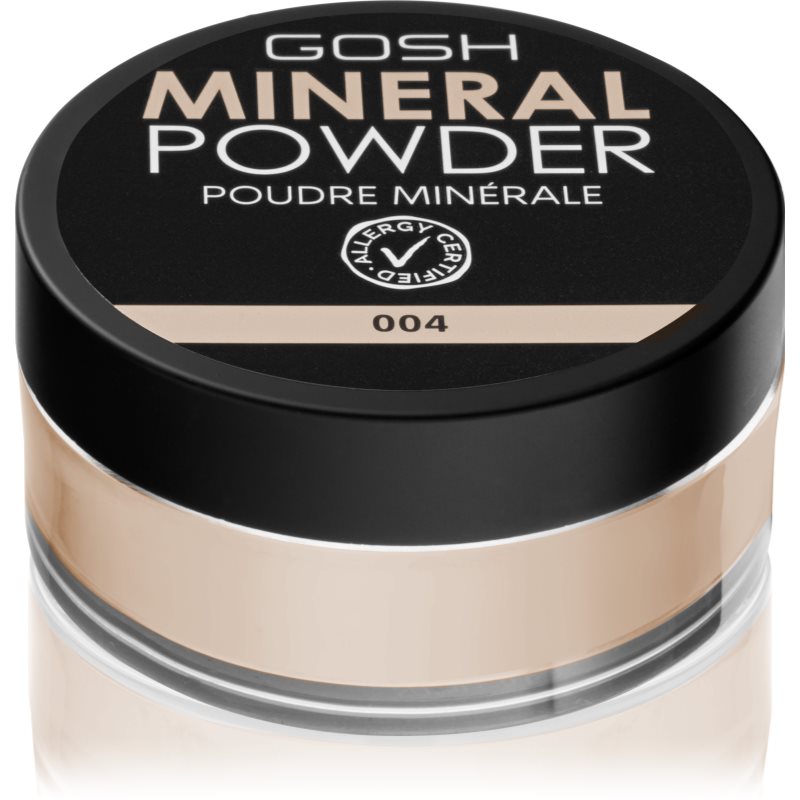 Gosh Mineral Powder Cipria Minerale Colore 004 Natural 8 G