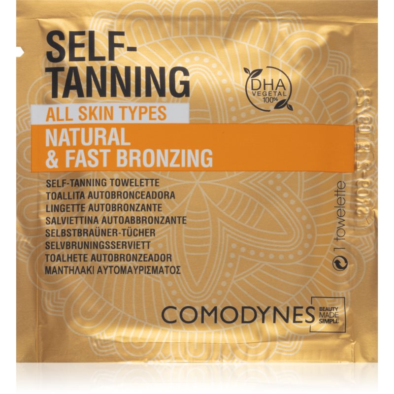 Comodynes Self-Tanning Towelette Salvietta Autoabbronzante 8 Pz