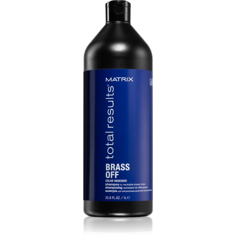 Matrix Brass Off Shampoo Sfumature Neutralizzanti Di Ottone 1000 Ml
