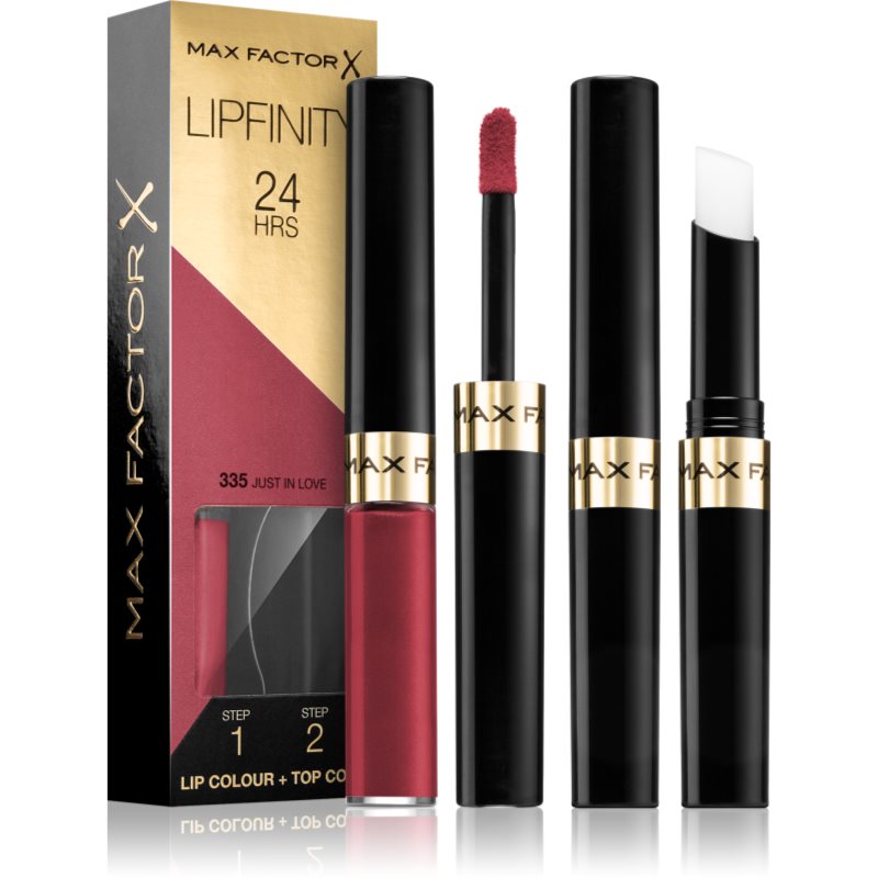Max Factor Lipfinity Lip Colour Rossetto Lunga Tenuta Con Balsamo Colore 335 Just In Love