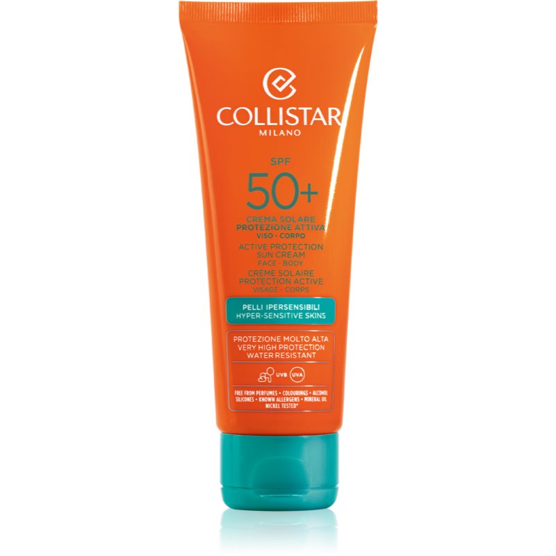 Collistar Special Perfect Tan Active Protection Sun Cream Crema Protettiva Abbronzante Spf 50+ 100 Ml