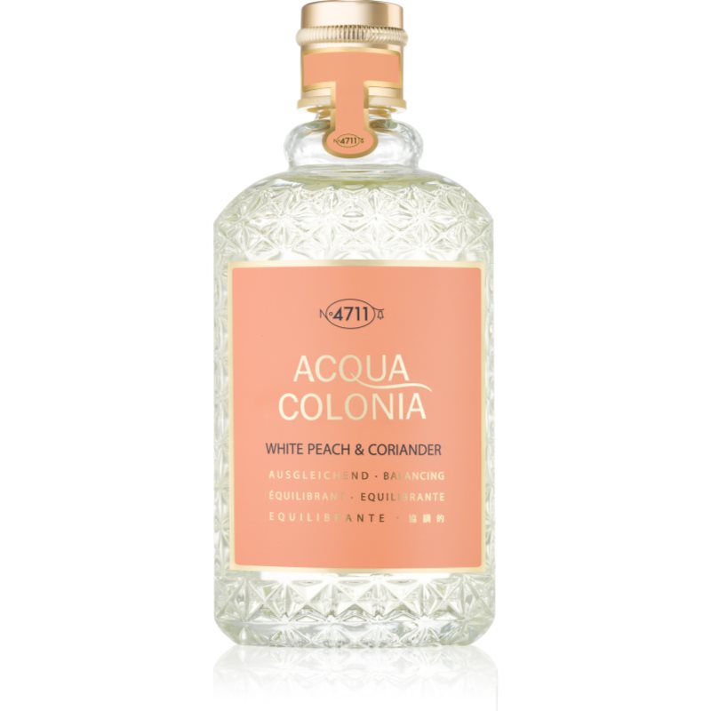 4711 Acqua Colonia White Peach & Coriander Acqua Di Colonia Unisex 170 Ml