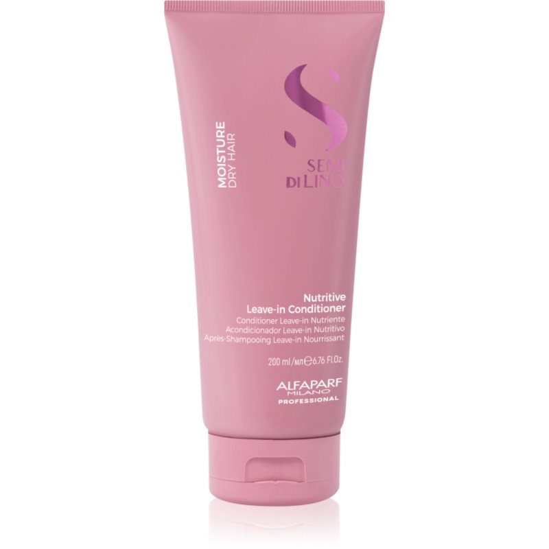 Alfaparf Milano Semi Di Lino Moisture Balsamo Senza Risciacquo Per Capelli Secchi 200 Ml