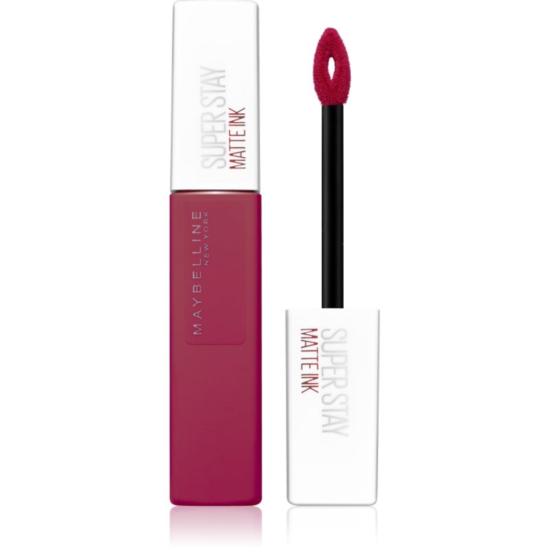Maybelline New York Superstay Matte Ink Rossetto Liquido Matte Per Un Effetto Lunga Durata Colore 80 Ruler 5 Ml