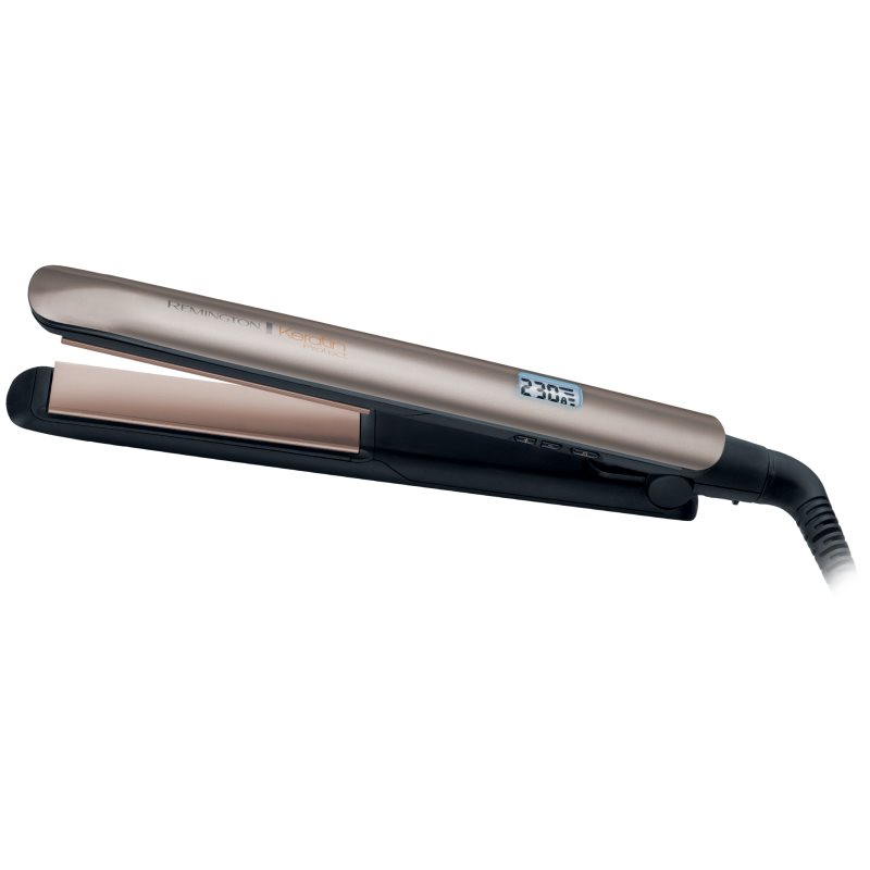 Remington Keratin Protect S8540 Piastra Per Capelli Superficie In Ceramica Infusa Di Microparticelle Di Cheratina E Olio Di Mandorla 1 Pz