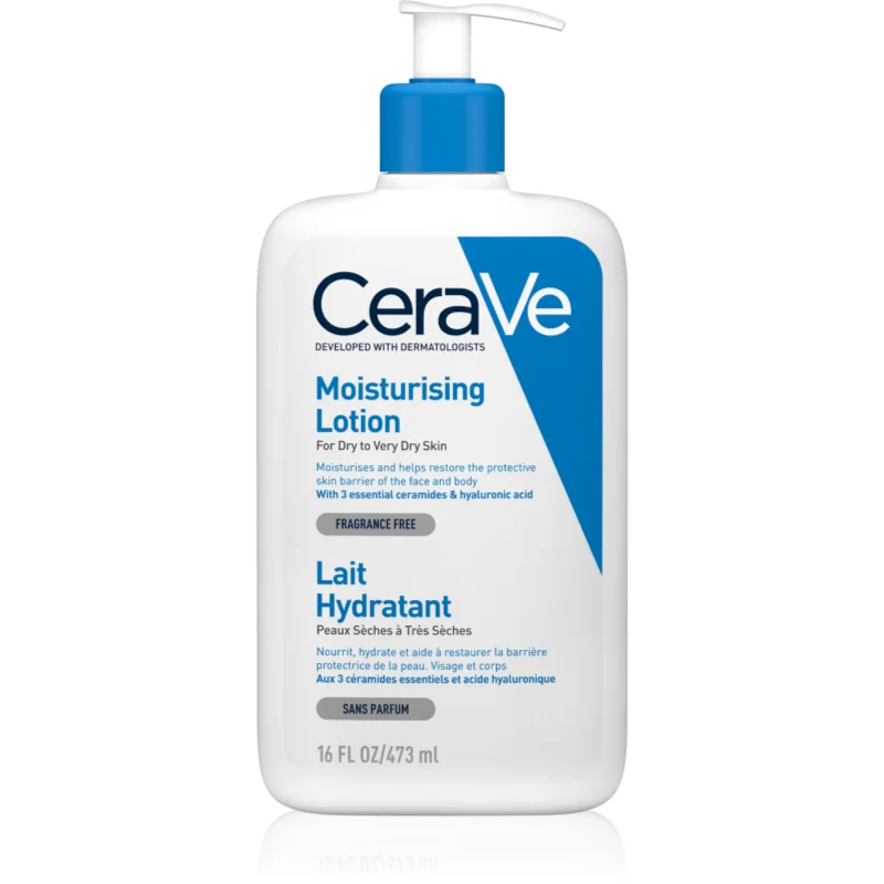 Cerave Moisturizers Lotion Latte Idratante Per Corpo E Viso Per Pelli Secche E Molto Secche 473 Ml