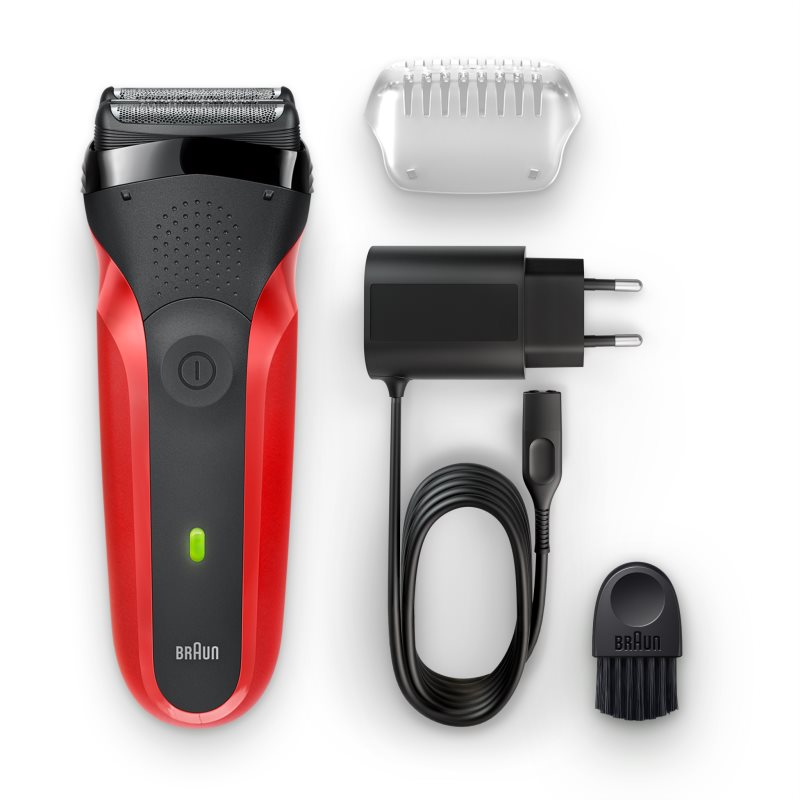 Braun Series 3 300 Rasoio A Lama Red 1 Pz