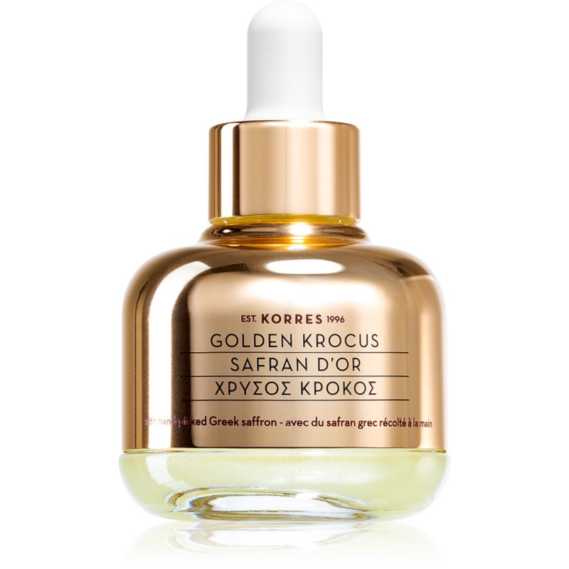 Korres Golden Krocus Elisir Allo Zafferano Contro L'Invecchiamento Della Pelle 30 Ml