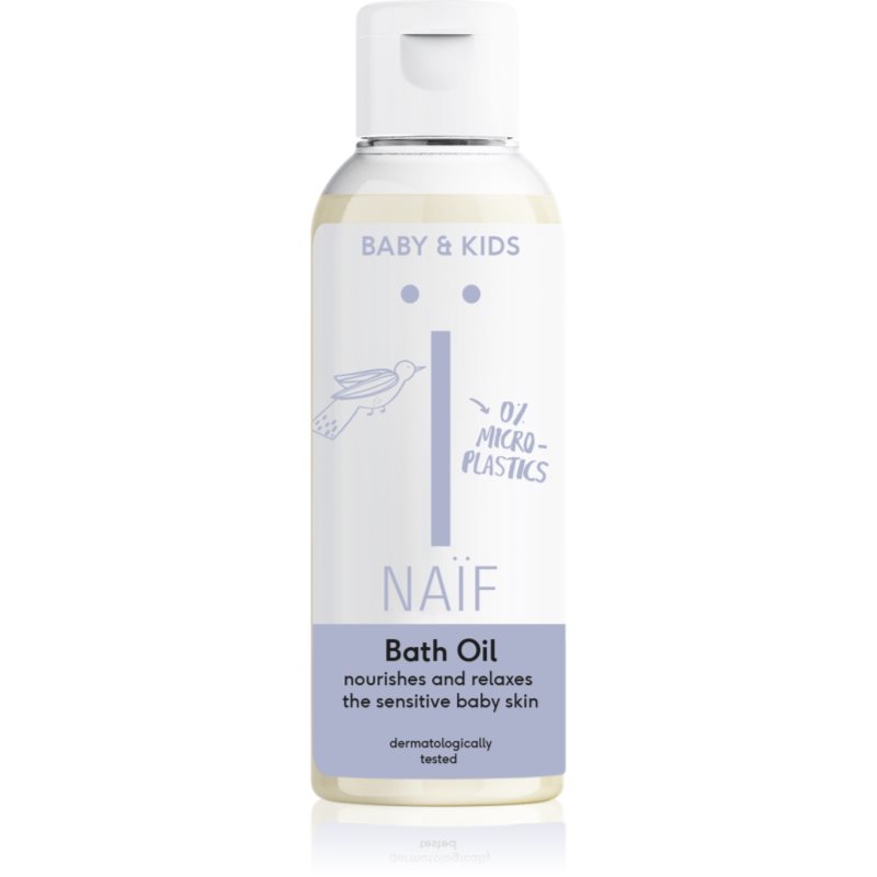 Naif Baby & Kids Bath Oil Olio Da Bagno Per Neonati 100 Ml