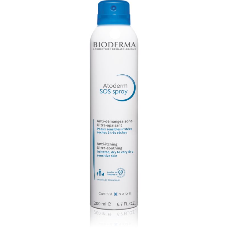 Bioderma Atoderm Sos Spray Spray Sos Per Dare Immediato Sollievo Alla Sensazione Di Prurito 200 Ml