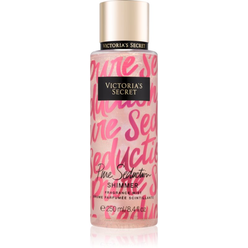 Victoria'S Secret Pure Seduction Shimmer Spray Corpo Con Glitter Da Donna 250 Ml