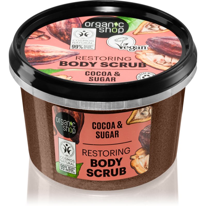 Organic Shop Body Scrub Cocoa & Sugar Scrub Corpo 250 Ml