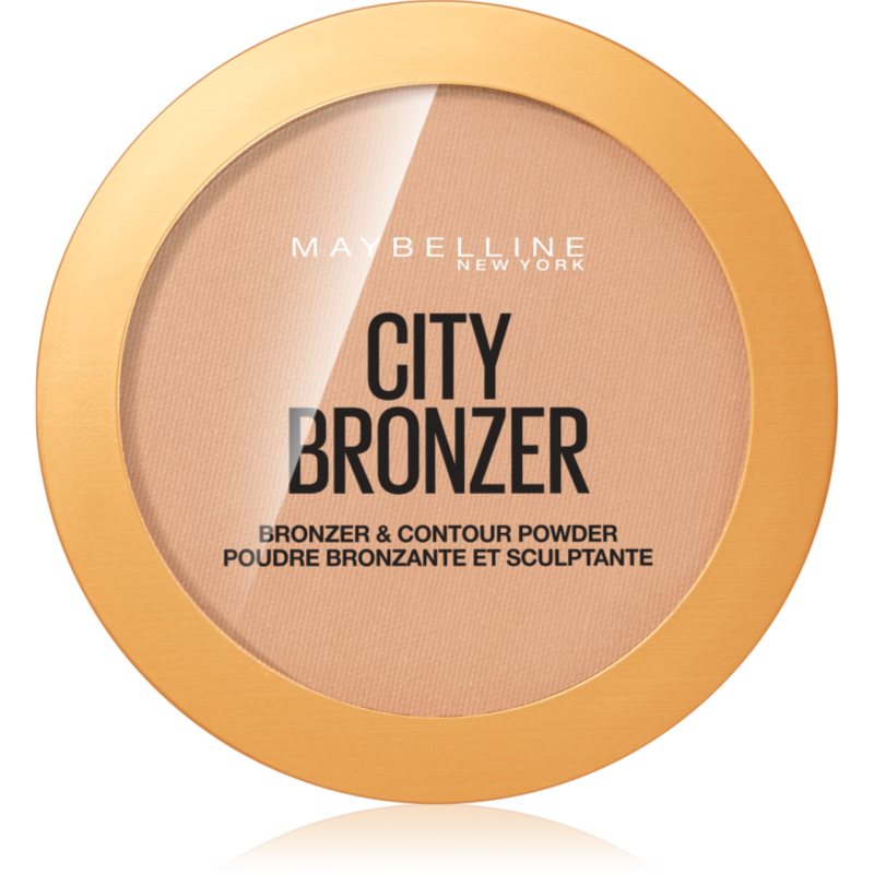 Maybelline New York City Bronzer Bronzer E Cipria Per Contouring Colore 200 Medium Cool 8 G