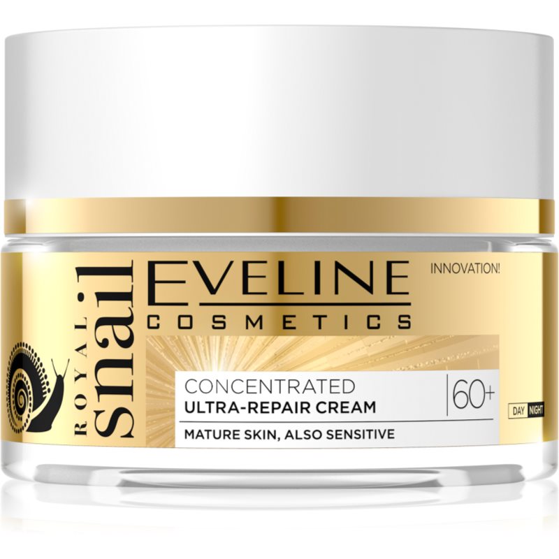 Eveline Cosmetics Royal Snail Crema Giorno E Notte 60+ Effetto Ringiovanente 50 Ml
