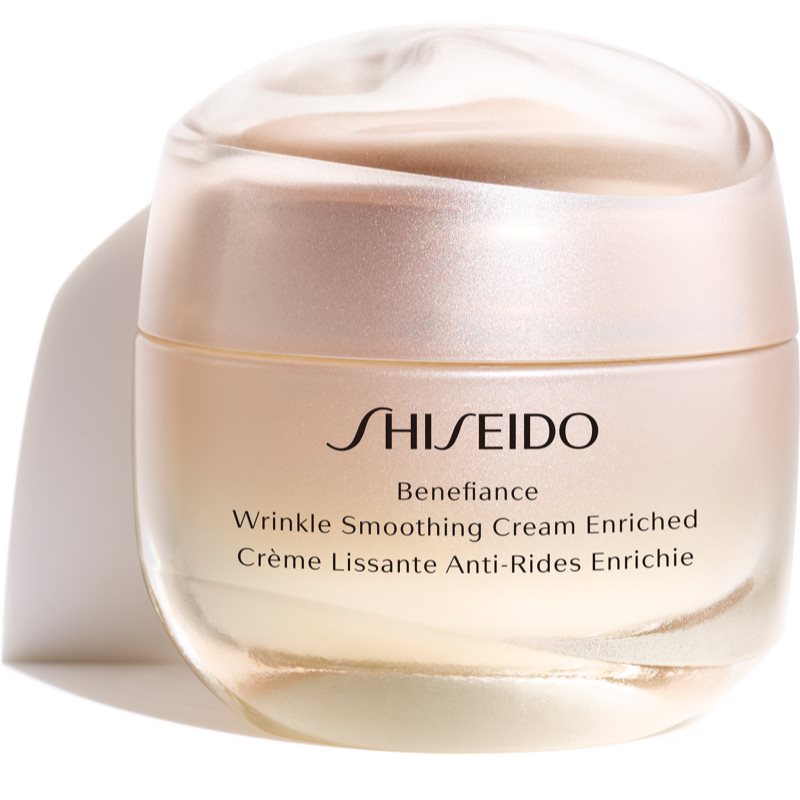 Shiseido Benefiance Wrinkle Smoothing Cream Enriched Crema Antirughe Giorno E Notte Per Pelli Secche 50 Ml