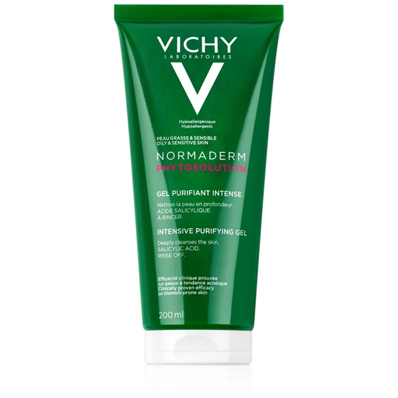 Vichy Normaderm Phytosolution Gel Di Pulizia Profonda Contro Le Imperfezioni Della Pelle Acneica 200 Ml