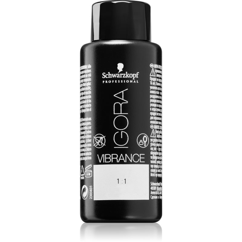 Schwarzkopf Professional Igora Vibrance Colorazione Semi-Permanente Per Capelli Colore 9,5-49 Beige Violet Toner 60 Ml