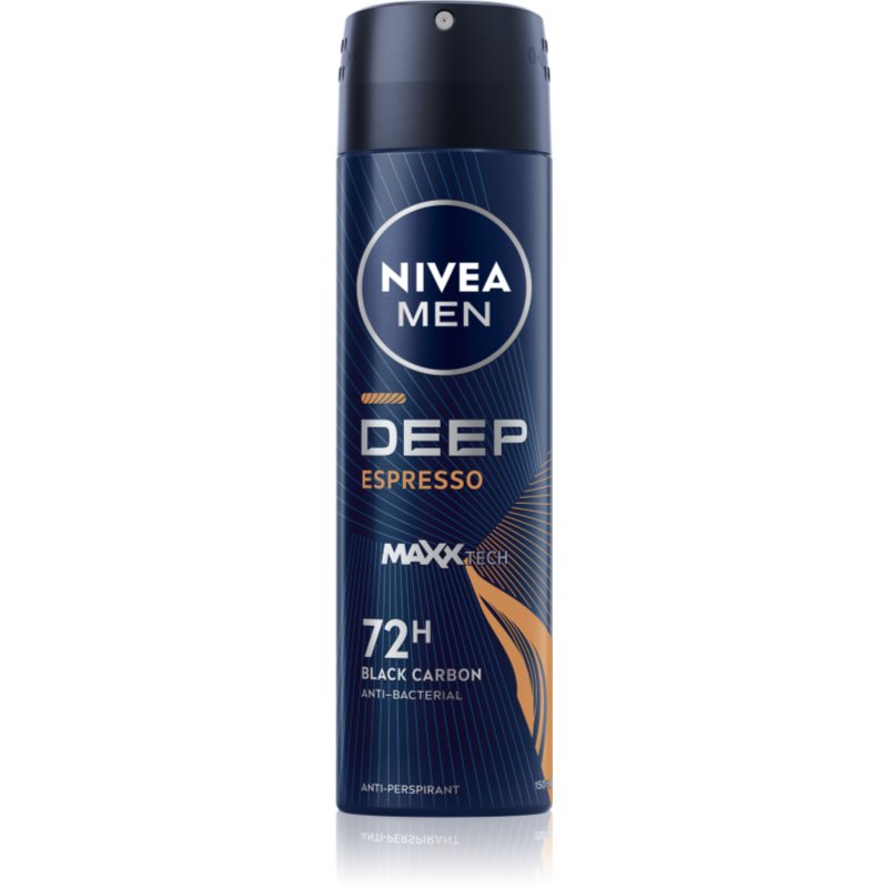 Nivea Men Deep Antitraspirante Spray Per Uomo Espresso 150 Ml