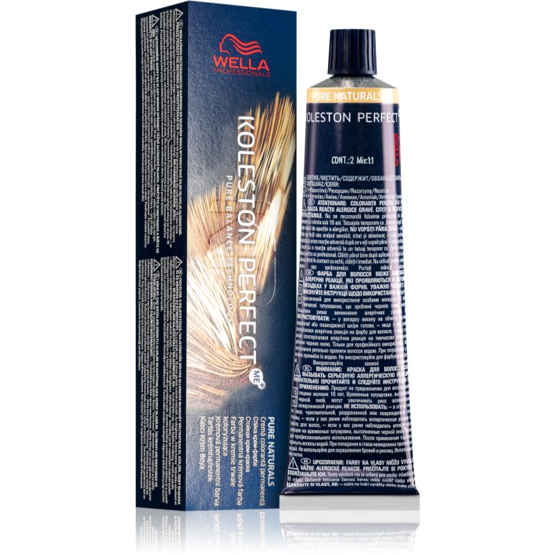 Wella Professionals Koleston Perfect Me+ Pure Naturals Tinta Permanente Per Capelli Colore 10/00 60 Ml