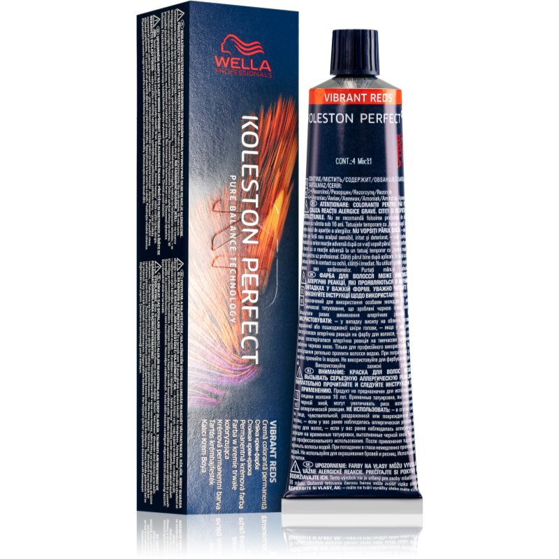 Wella Professionals Koleston Perfect Me+ Vibrant Reds Tinta Permanente Per Capelli Colore 77/46 60 Ml