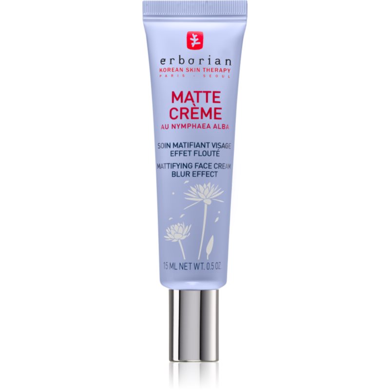 Erborian Matte Crema Rinfrescante Opacizzante Per Unificare Il Tono Della Pelle 15 Ml