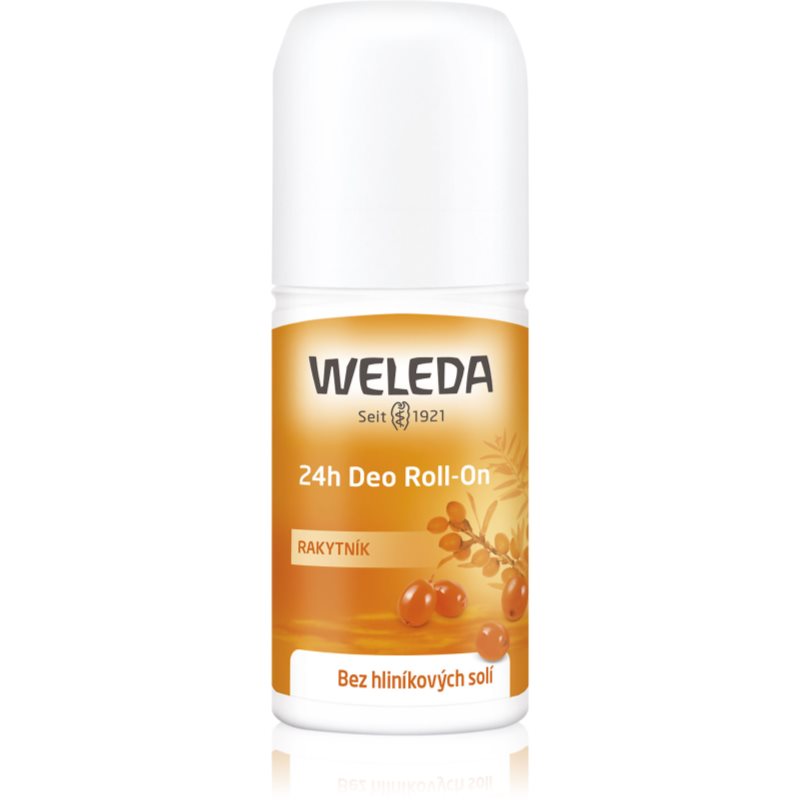 Weleda Sea Buckthorn Deodorante Roll-On Senza Sali Di Alluminio Con Protezione 24 Ore 50 Ml