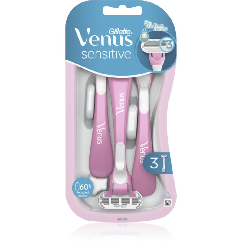 Gillette Venus Sensitive Rasoio 3 Pz