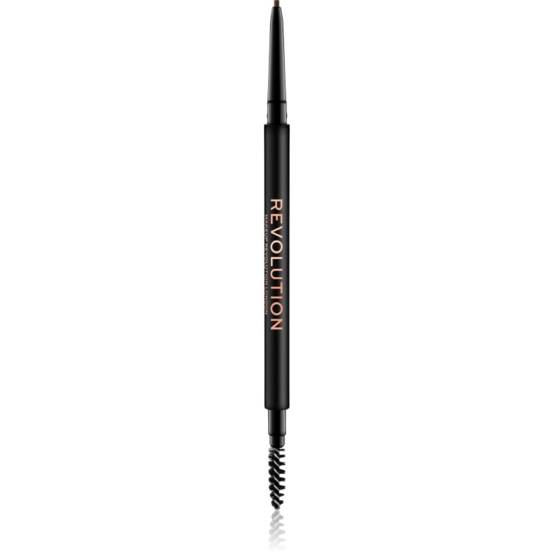 Makeup Revolution Precise Brow Pencil Matita Di Precisione Per Sopracciglia Con Spazzolino Colore Medium Brown 0.05 G