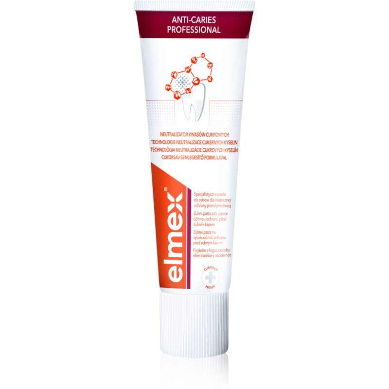 Elmex Anti-Caries Professional Dentifricio Protettivo Contro La Carie 75 Ml
