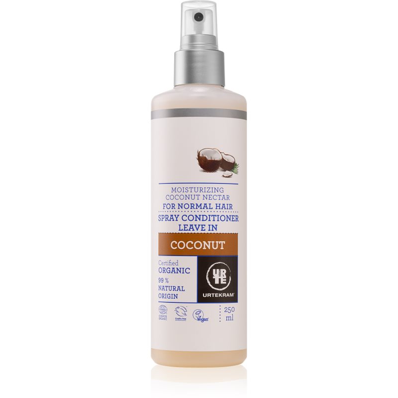 Urtekram Coconut Balsamo Rigenerante Senza Risciacquo Per Idratazione E Brillantezza 250 Ml