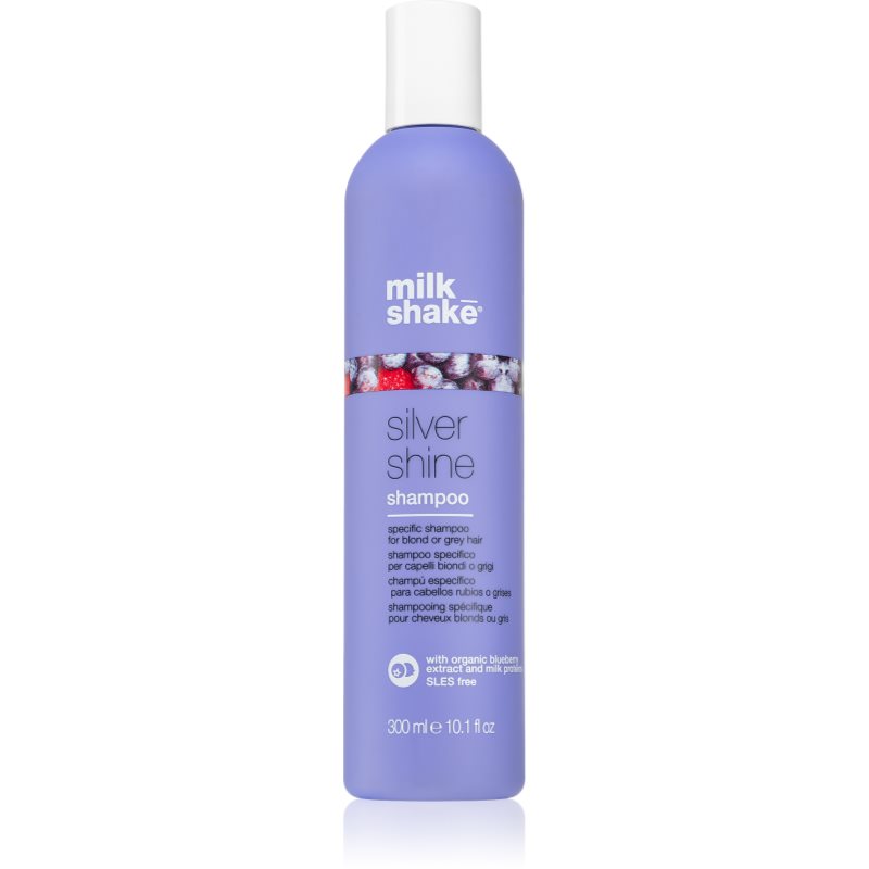 Milk Shake Silver Shine Shampoo Per Capelli Biondi Neutralizzante Per Toni Gialli 300 Ml